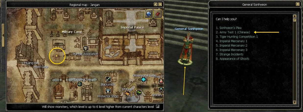 Captain quest for ch build 95 level chars