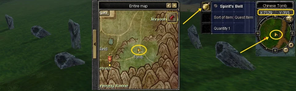 tomb - spirits beel for captain quest